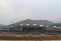 缅甸第四特区阅兵主席台钢结构膜结构工程